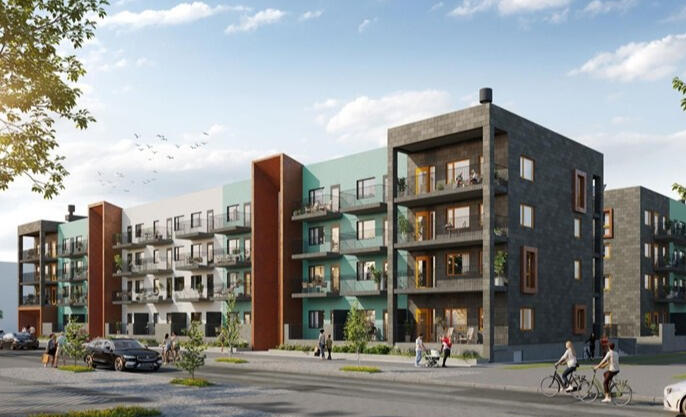 Alderholmen: Arbeten utförda för K-Fast Öst AB